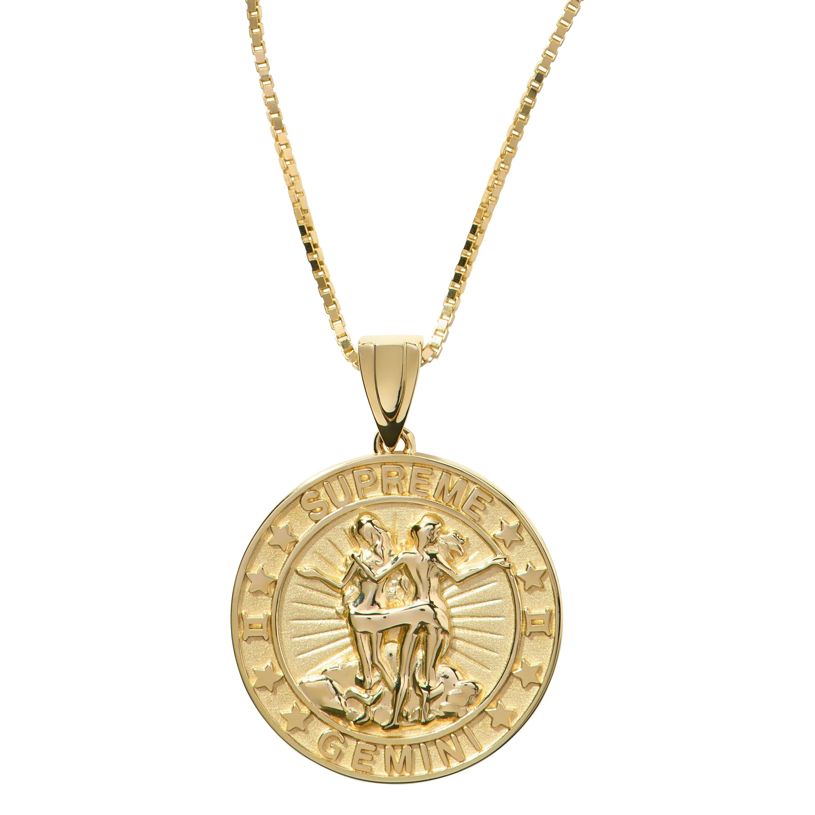 Supreme®/Jacob&Co 14K Gold Zodiac Pendant view 6